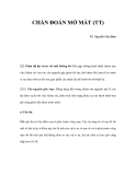 CHẨN ĐOÁN MỜ MẮT (TT) 