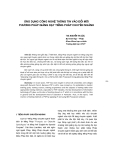 Báo cáo khoa học: "ứng dụng công nghệ thông tin vào đổi mới ph-ơng pháp giảng dạy tiếng pháp chuyên ngành"