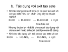 Bài giảng dẫn xuất Hydrocacbone - Dẫn xuất hydroxi (Ancol-Phenol-Ete) part 5