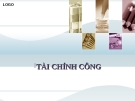 Bài giảng về  Tài chính công