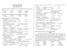 ĐỀ THI THỬ TỐT NGHIỆP Môn:  Anh lớp 12 Năm học: 2010 - 2011 - Đề 1 