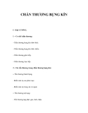 ĐẠI CƯƠNG CHẤN THƯƠNG BỤNG KÍN 