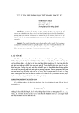 Báo cáo khoa học: "XỬ LÝ TÍN HIỆU BẰNG LỌC THÍCH NGHI WAVELET"