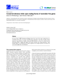 Báo cáo sinh học: "Conserved elements within open reading frames of mammalian Hox genes"
