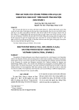 Báo cáo y học: "TÍNH AN TOÀN CủA VắCXIN PHòNG CÚM A/H5N1 DO VABIOTECH sảN XuấT TRêN NG-ời TìNH NGUYệN (GIAI đOạN I)"