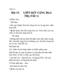 Giáo án hóa học 10_Tiết 23
