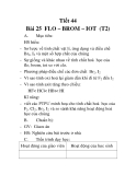 Giáo án hóa hoc 10_Tiết 44 