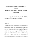 Báo cáo y học: "ĐẶC ĐIỂM GIẢI PHẪU MẠCH XIÊN CỦA VẠT DA CƠ LƯNG TO Ở NGƯỜI TRƯỞNG THÀNH VIỆT NAM "