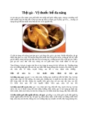 Thịt gà - Vị thuốc bổ đa năng