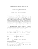 Báo cáo toán học: " COMBINATORIAL PROOFS OF CAPELLI’S AND TURNBULL’S IDENTITIES FROM CLASSICAL INVARIANT THEORY"