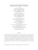 Báo cáo toán học: "Asymptotics for the Probability of Connectedness and the Distribution of Number of Components Jason P. Bell Department of Mathem"