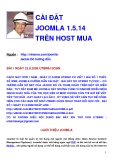 CÀI ĐẶT JOOMLA 1.5.14 TRÊN HOST MUA