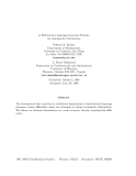 Báo cáo toán học: "A Multivariate Lagrange Inversion Formula for Asymptotic"