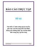 Đề tài:Tìm hiểu về chức năng tuyên truyền, giáo dục của bảo tàng Hồ Chí Minh thông qua những hiện vật, tài liệu hình ảnh trưng bày tại bảo tàng