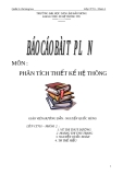 BÁO CÁO BÀI THẢO LUẬN MÔN PHÂN TÍCH THIẾT KẾ HỆ THÔNG
