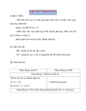 Giáo án Đại Số lớp 8: PHƯƠNG TRÌNH TÍCH