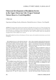 Báo cáo lâm nghiệp: "Historical development of floodplain forests in the Upper Moravian Vale (Vrapač National Nature Reserve, Czech Republic)"