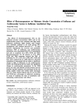 Báo cáo khoa học: "Effects of Electroacupuncture on Minimum Alveolar Concentration of Isoflurane and Cardiovascular System in Isoflurane Anesthetized Dogs"