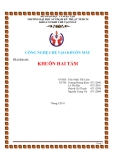 Đề tài : Khuôn hai tấm
