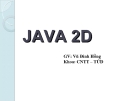 BÀI GIẢNG: JAVA 2D