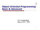 Object Oriented Programming