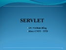 LẬP TRÌNH WEB VỚI SERVLET