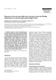 Báo cáo khoa học: "Phenotype of peroxisome proliferator-activated receptor-α(PPARα)deficient mice on mixed background fed high fat diet"