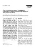 Báo cáo khoa học: "Effects of cyclosporin A treatment on the pathogenesis of avian leukosis virus subgroup J infection in broiler chickens with Marek’s disease virus exposure"