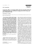 Báo cáo khoa học: "Comparative efficacy of standard AGID, CCIE and competitive ELISA for detecting bluetongue virus antibodies in indigenous breeds of sheep and goats in Rajasthan, India"
