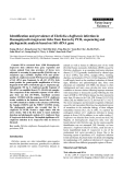 Báo cáo khoa học: " Identification and prevalence of Ehrlichia chaffeensis infection in Haemaphysalis longicornis ticks from Korea by PCR, sequencing and phylogenetic analysis based on 16S rRNA gene"