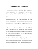 Visual Basic for Application 