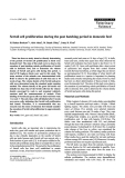 Báo cáo khoa học: "Sertoli cell proliferation during the post hatching period in domestic fowl"