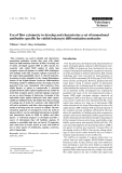 Báo cáo khoa học: " Use of flow cytometry to develop and characterize a set of monoclonal antibodies specific for rabbit leukocyte differentiation molecules"