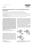 Báo cáo khoa học: "Hepatic encephalomyelopathy in a calf with congenital portosystemic shunt (CPSS)"