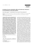 Báo cáo khoa học: " Evaluation of serum chondroitin sulfate and hyaluronan: biomarkers for osteoarthritis in canine hip dysplasia"