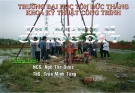 BÀI GIẢNG: THÍ NGHIỆM - CƠ HỌC ĐẤT