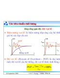 Bài giảng lý thuyết điều khiển tự động - Đánh giá chất lượng hệ thống điều khiển part 2