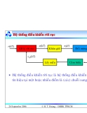 Bài giảng lý thuyết điều khiển tự động - Mô tả toán học hệ thống điều khiển rời rạc part 2