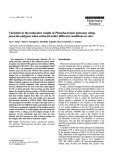 Báo cáo khoa học: " Variation in the molecular weight of Photobacterium damselae subsp. piscicida antigens when cultured under different conditions in vitro"