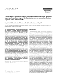 Báo cáo khoa học: " Prevalence of Giardia intestinalis and other zoonotic intestinal parasites in private household dogs of the Hachinohe area in Aomori prefecture, Japan in 1997, 2002 and 2007"