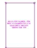 ĐỒ ÁN TỐT NGHIỆP - TÌM HIỂU VÀ NGHIÊN CỨU CÁC GIAO THỨC TRUYỀN THÔNG THƯ TÍN
