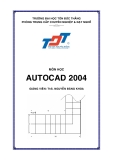 Giáo trình Autocad 2004 - Chương mở đầu