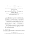 Báo cáo toán hoc:" The inverse Erd˝s-Heilbronn problem o "