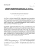 Báo cáo lâm nghiệp: " Optimising the management of uneven-aged Pinus sylvestris L. and Pinus nigra Arn. mixed stands in Catalonia, north-east Spain"