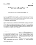 Báo cáo lâm nghiệp: " Hazel improves soil quality of sloping oak stands in a German low mountain range"