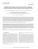 Báo cáo lâm nghiệp: "Estimation of the biomass stock of trees in Sweden: comparison of biomass equations and age-dependent biomass expansion factors"