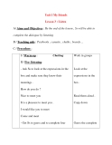Giáo án Tiếng Anh lớp 8: Unit 1 My friends Lesson 3 : Listen
