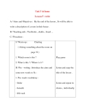 Giáo án Tiếng Anh lớp 8: Unit 3 At home Lesson 5 : write 