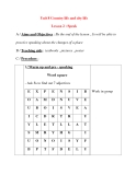 Giáo án Tiếng Anh lớp 8: Unit 8 Country life and city life Lesson 2 : Speak 