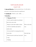 Giáo án Tiếng Anh lớp 8: Unit 8 Country life and city life Lesson 5 : write 